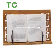 With this berghoff cookbook and tablet holder, you'll never be scrambling to read your recipe's next step. Adjustable Bamboo Book Stand Cookbook Holder Reading Desk Bookrest China Bamboo Book Stand And Adjustable Book Stand Price Made In China Com