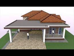 Design rumah banglo 2 tingkat. Rekabentuk Pelan Banglo Setingkat 4 Bilik Tidur Di Perak Darul Ridzuan Youtube