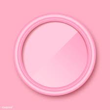 Download Premium Vector Of Round Pink Frame On A Pink Background Vector Pink Frames Pink Background Images Pink Background