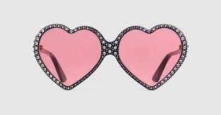 Gucci Gucci Elton John Heart Sunglasses Heart Sunglasses Heart Shaped Glasses Sunglasses
