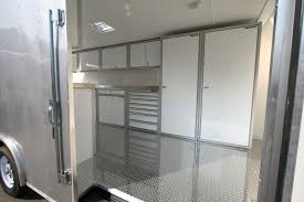 enclosed trailer cabinets