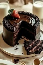 Delicious chocolate cake