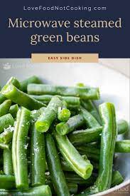 Microwave Fresh Green Beans Recipe Recipe For Cooking Fresh Green Beans Fresh Green Beans Green Bean Recipes