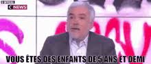 Pascal praud, journaliste sportif français est invité cette semaine dans #onpc. Pascal Praud Cnews Gif Pascalpraud Pascal Praud Discover Share Gifs