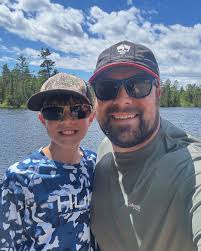 Quinley and I took a trip up to the Boundry Waters this past weekend! It  was amazing experience! From canoeing together, portaging between lakes,  catching fish,enduring mosquitoes and roughing it as far