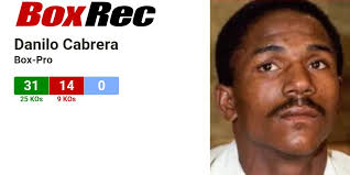 BoxRec: Danilo Cabrera