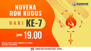 Jangan takut, hai maria, sebab engkau beroleh kasih karunia di hadapan allah. Novena Roh Kudus Hari Ke 7 20 Mei 2021 Pukul 19 00 Wib Youtube