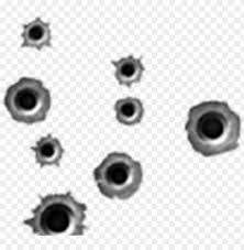 Weapon holes isolated on transparent background. Bullet Hole Clipart Metal Transparent Bullet Hole Metal Png Image With Transparent Background Toppng
