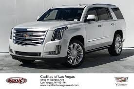 The 2018 cadillac escalade is available in nine exterior colors and five interior color combinations. White Cadillac Escalades For Sale At Cadillac Of Las Vegas