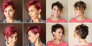 Un pixie scalato con frangia/ciuffo che può essere all'occorrenza portato mosso con uno stile . Acconciature Per Capelli Cortissimi Scopri I Look Piu In