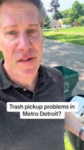 Trash pickup issues around #detroit