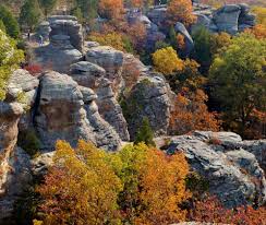 Fall Colors Garden Of The Gods Shawnee National Forest Illinois Shawnee National Forest National Parks Forest Falls
