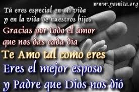 En el día del padre los que tenemos la dicha y felicidad de haber podido contar con esa persona en nuestra vida, tenemos la obligación de felicitarle y transmitirle nuestro ¡gracias infinitas para ti mi padre! Feliz Dia Del Padre Mi Amor Te Amo Eres El Mejor Esposo Palabras Para Mi Esposo Mensaje A Mi Esposo
