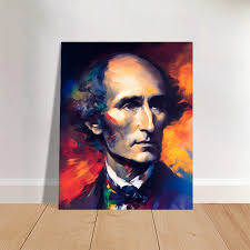 John Stuart Mill Oil Painting Art Print Portrait POSTER