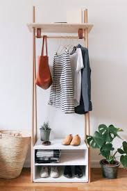 7 Pieces Of Furniture To Help You Create A Mini Mudroom Diy Clothes Rack Home Diy Organization Bedroom