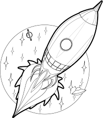 Draw the flames, called exhaust, coming from the rocket's nozzle, or base. How To Draw A Rocket Ship Hard Drawing For Kids
