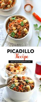 How To Make Picadillo Recipe Ground Beef And Potatoes Recipe Recipes Ground Beef Recipes Easy Picadillo Recipe