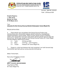 Surat Jemputan Gotong Royong Pdf