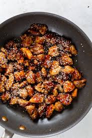 Marinated meats like bulgogi and kalbi are grilled and eaten along with. Easy Sesame Chicken Recipe Fox And Briar