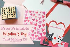 I love you berry much card. Free Printable Valentine S Day Card Making Kit For Dog Lovers Kol S Notes