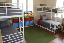 With so much packed into such a tight space, a small shared kids' room can be a recipe for frequent arguments. How To Fit 6 Kids In One Room On A Budget