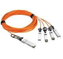 2m H3C QSFP-4X10G-D-AOC-1M Compatible 40G QSFP+ to 4x10G SFP+ Breakout  Active Optical Cable