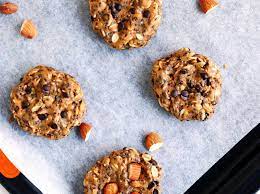 Easy No Bake Breakfast Cookies 5 Mins Prep I Heart Naptime Recipe Breakfast Bake Breakfast Cookies Healthy Cookies