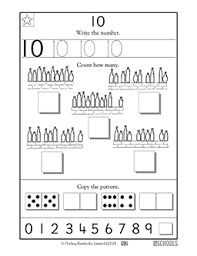 We are huge fans of learning through play and all of our creative learning ideas on this blog are designed count your steps as you climb the stairs, count the number of dogs you see at the park here are 20 of our favourite ways to practise counting skills. Learning 10 Kindergarten Preschool Math Worksheet Greatschools