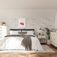 The selwyn kelly king size upholstered sleigh bed, made by kincaid furniture, is. Amazon Com Novogratz Kelly Bed With Storage King Dark Gray Linen Furniture Decor