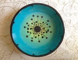 One Of My Favorite Flower Bowls Ever Pottery Painting Pottery Painting Designs Pottery Art