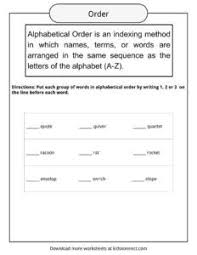 This free pdf file of printable abc templates includes all 26 capital letters. Alphabetical Order Worksheets Examples Definition Kidskonnect