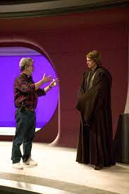 Check spelling or type a new query. George Lucas Hayden Christensen On The Set Of Revenge Of The Sith Star Wars Film Star Wars Cast Star Wars Canon