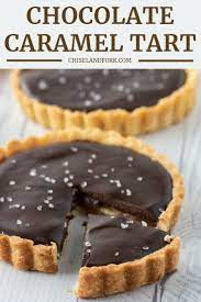 Chocolate Caramel Tart Recipe Chisel Fork Recipe Chocolate Caramel Tart Caramel Tart Recipe Dessert Recipes