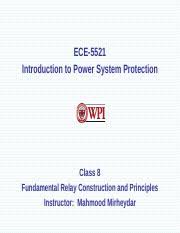Wpi relay for life is today!!!! Protection Primer Power System Protection Fundamentals What Should We Teach Students About Power System Protection Copyright Sel 2008 Agenda Why Course Hero
