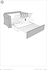 Harnosand 3 seater sofa cover available 0.00 usd. Ikea Hagalund Sofa Bed Cover Assembly Instruction