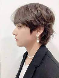 Bts weverse feed v/taehyung 210612 th: Kim Taehyung Side Profile Bts Hair Colors Kim Taehyung Taehyung