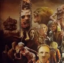 Some of the most famous horror movies of all time have a lot going on beneath the surface. Horror Movie Killers Poster Creepbay
