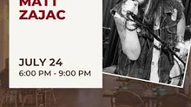 Live Music: Matt Zajac