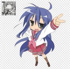 Konata Izumi Lucky Star Nendoroid Character Haruhi Suzumiya Anime Manga Fictional Character Png Pngegg Every wednesday, i'll be giving examples of anime characters of each these are also infp anime characters: konata izumi lucky star nendoroid