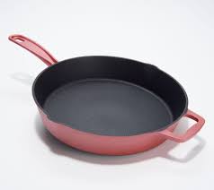 It can resist high temperatures and you can use it as kitchen equipment. Cook S Essentials 12 Deep Cast Iron Elite Skillet Qvc Com