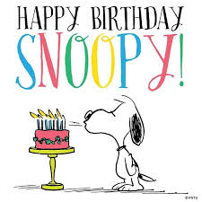 Instagram Photo By Snoopy And The Peanuts Gang Aug 10 2016 At 1 10pm Utc Snoopy Birthday Happy Birthday Snoopy Images Snoopy
