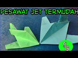 Pesawat Terbang Jet Cara Membuat Pesawat Terbang Dari Kertas Kerajinan Tangan Dari Kertas Youtube Di 2020 Origami Pesawat Jet Jet
