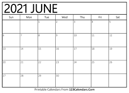 Check spelling or type a new query. Printable June 2021 Calendar Templates 123calendars Com
