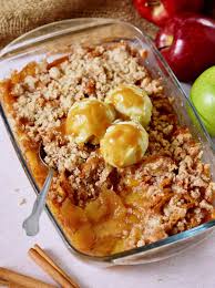 This Apple Crisp Without Oats Has A Crunchy Cinnamon Streusel Topping And A Lightly Spiced Apple Recipe Vegan Apple Recipes Healthy Granny Smith Apples Recipes