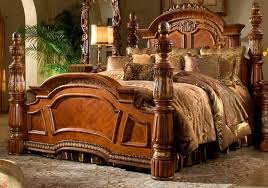 Villa Valencia Grande Marble Cal King Low Poster Bed King Bedroom Furniture King Size Bedroom Furniture Bedroom Design
