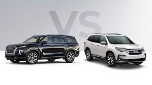 The 2021 palisade comes with an array of driver aids as part of the hyundai smartsense suite. Hyundai Palisade 2020 Vs Honda Pilot 2019 A Montreal