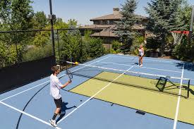 Pickleball court surfaces are identical to tennis and basketball surfaces, for asphalt or concrete courts. Backyard Court Or Backyard Pool Which Is More Popular