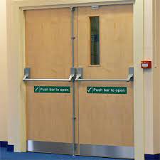 Fire door push rod escape door lock is used in shopping malls hospitals schools and other public places. Door Lock Bar Panic Bar For Single Door Wholesale Trader From Chennai