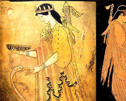 Image of Artemis Goddess of the Hunt Iliad classical art