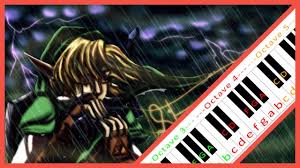 Ocarina of time on piano!listen to our song of storms piano cover and learn how to play it yourself wi. Song Of Storms Zelda Piano Letter Notes
